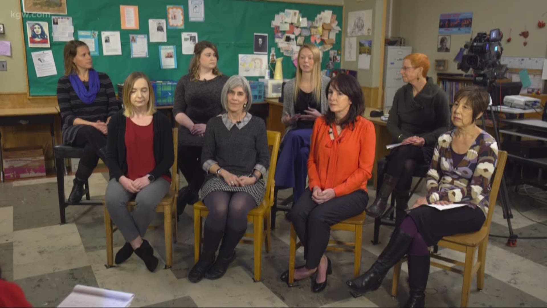 Teachers sit down with KGW investigative reporter Cristin Severance to air concerns about violent children in classrooms.