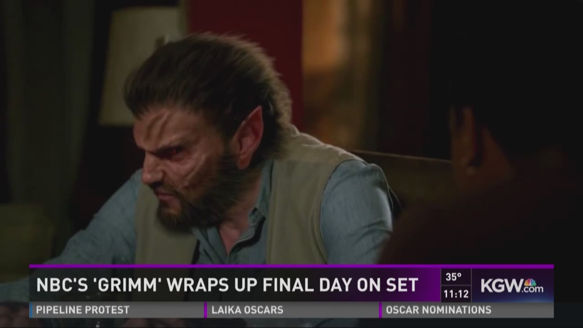 NBC's Grimm wraps up final day on set