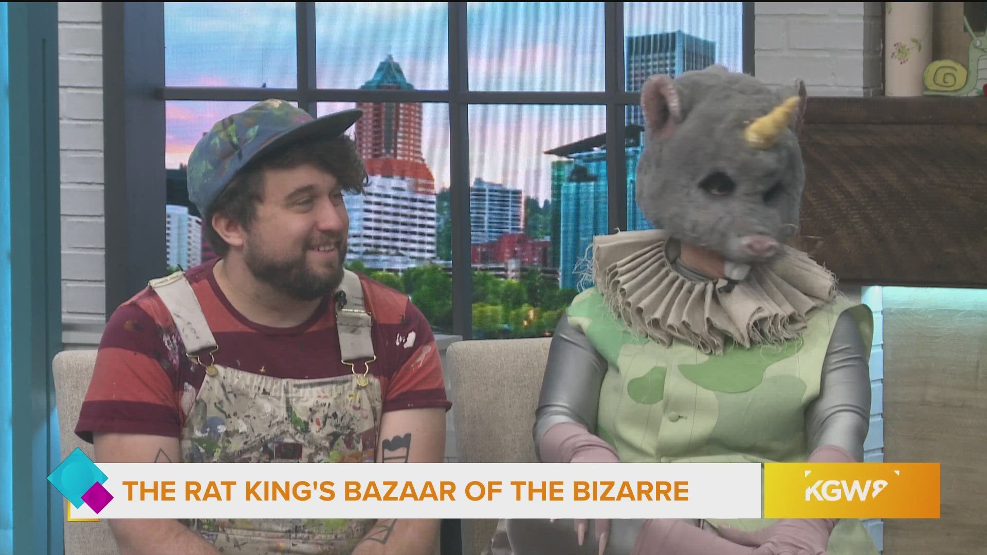 Bennett's new immersive experience is The Rat King's Bazaar of the Bizarre