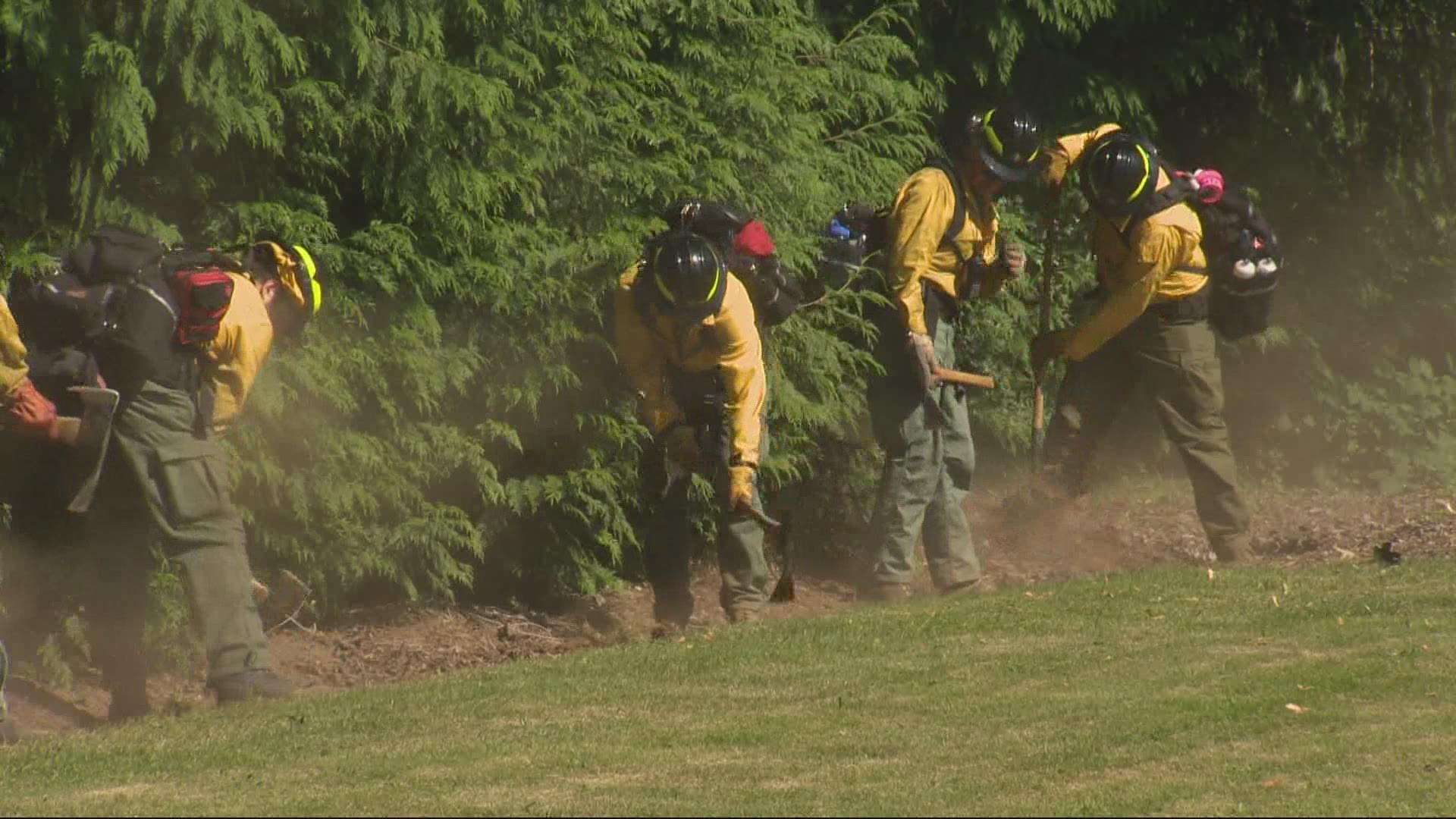 Clackamas Fire has a new seasonal crew to help with wildfires. As Tim Gordon reports, it's the first-of-its-kind crew for a municipal fire district.