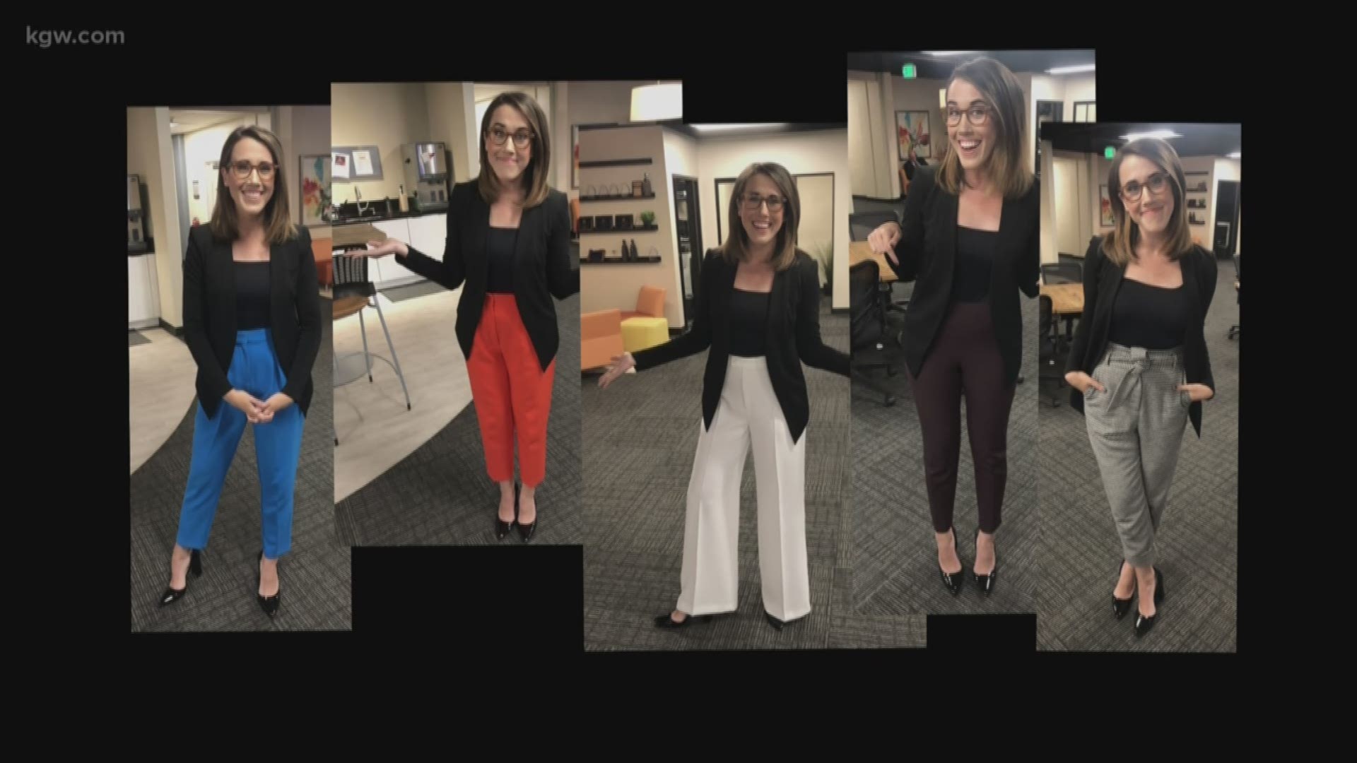 KGW reporter and anchor Maggie Vespa received feedback from a viewer last week telling her she "looks foolish" for wearing high-wasted panted. The viewer doubled down a few days later and messaged Maggie while she was on live TV, again about her clothing and telling her to "dress like a normal woman." In a Sunday evening segment, Maggie talked about why there is no one way for a "normal woman" to dress.