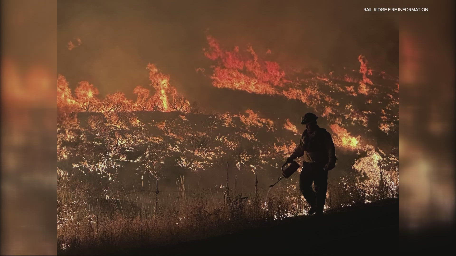 The Northwest Interagency Coordination Centers says there are about 24 large fires burning in Oregon. Crews from other states and countries have come in to help.