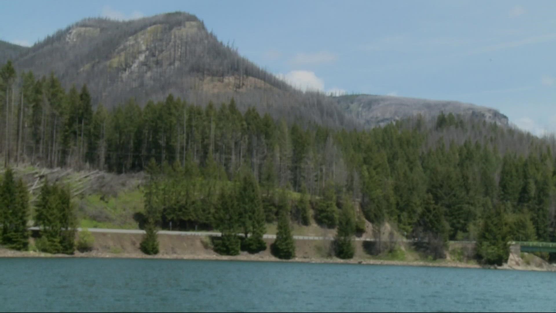 Detroit Lake, a popular recreation area between Salem and Bend, Oregon, is finally full again after years of low levels due to drought.