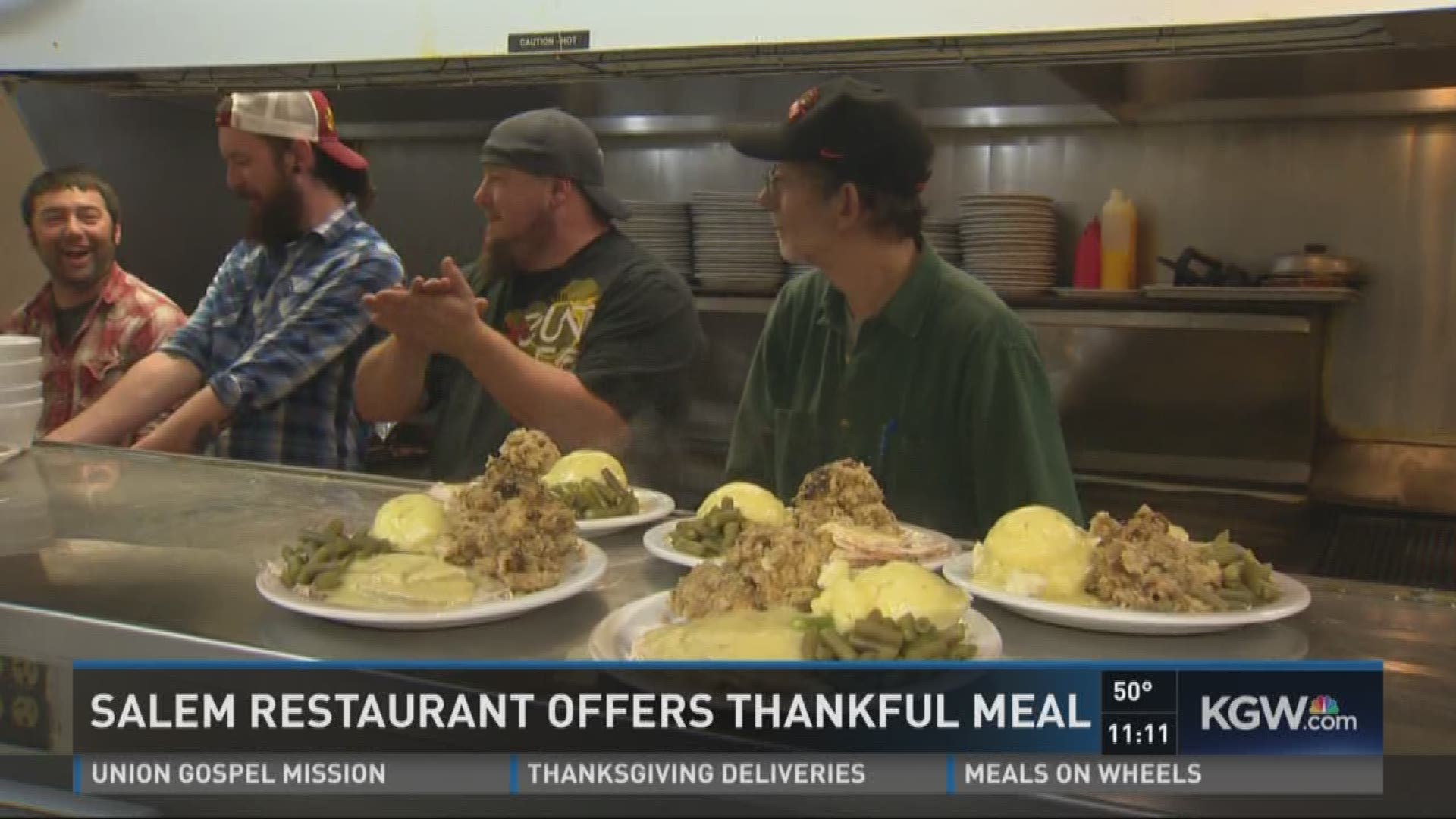 Salem restaurant offers thankful meal
