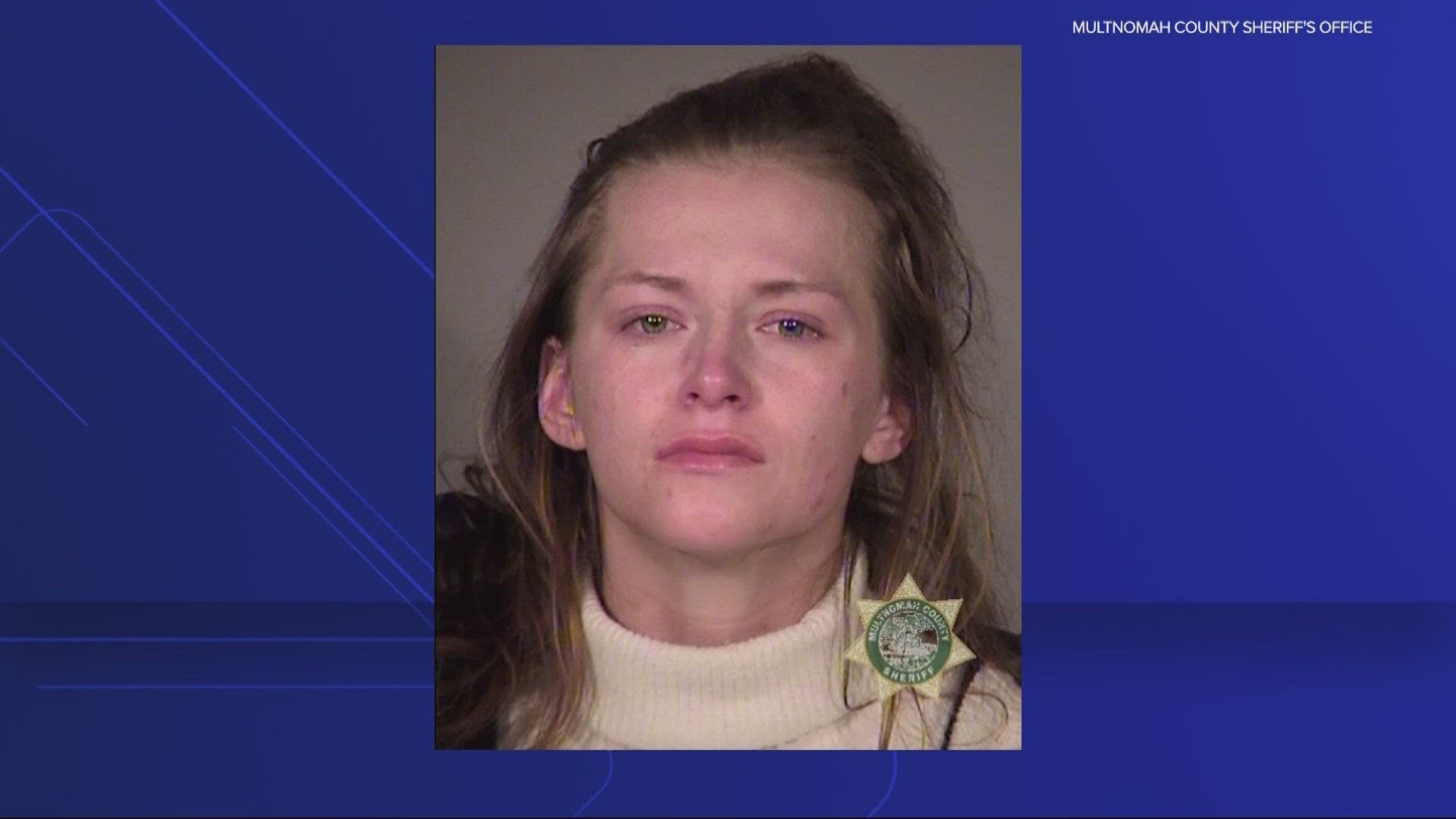 Sabrina Cox escaped authorities on Monday after being charged with identify theft by climbing through a bathroom ceiling at OHSU.