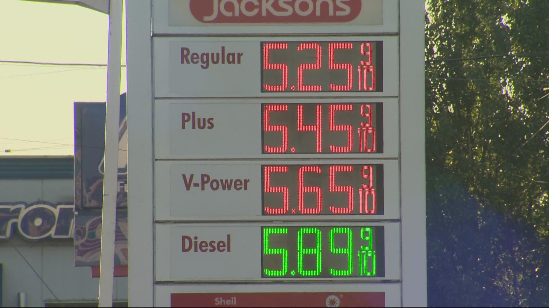 After weeks of decline, gas prices are on the rise again in Oregon and Washington, outpacing the rest of the country.