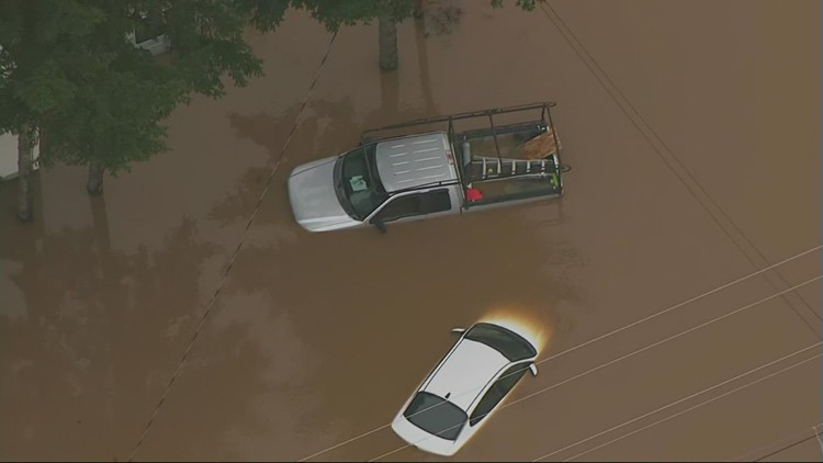 Flooding and landslides wreak havoc on Lewis, Cowlitz counties