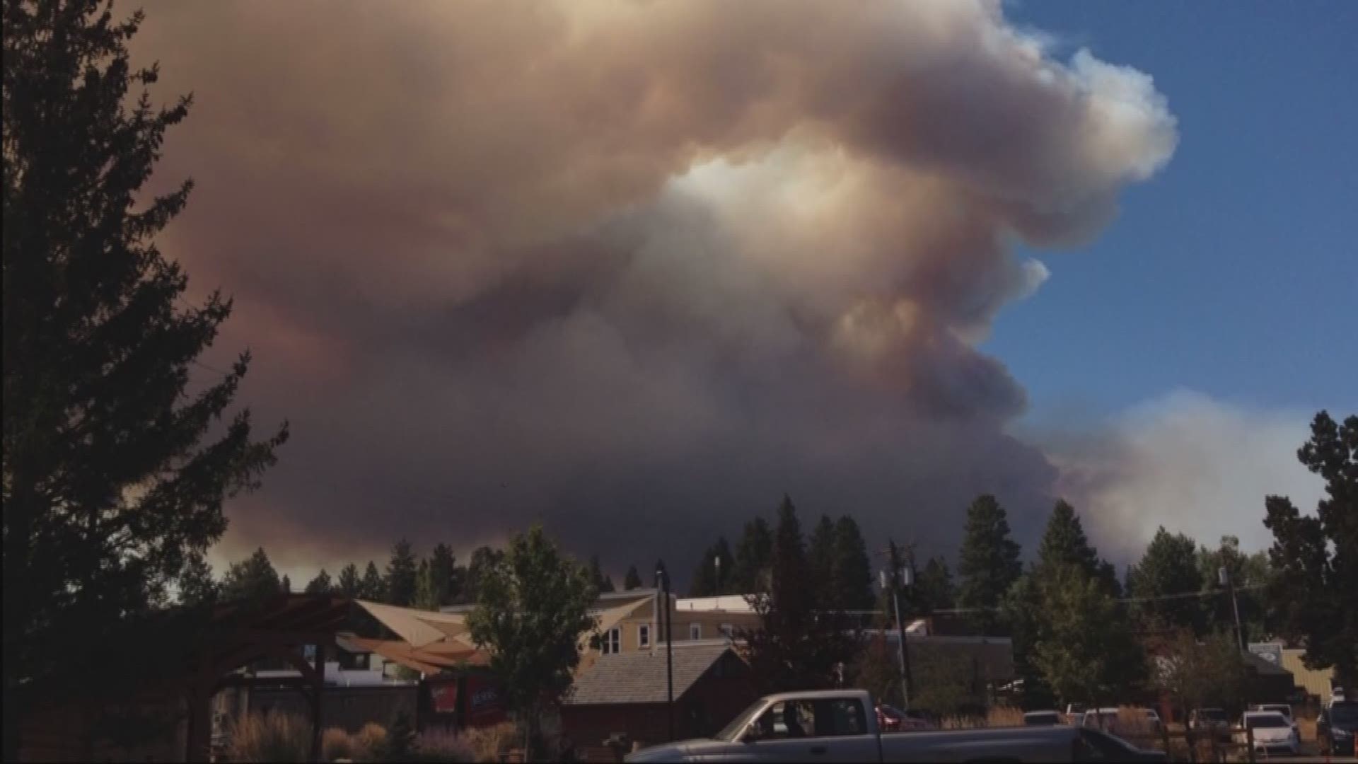 Evacuation warnings issued for Black Butte