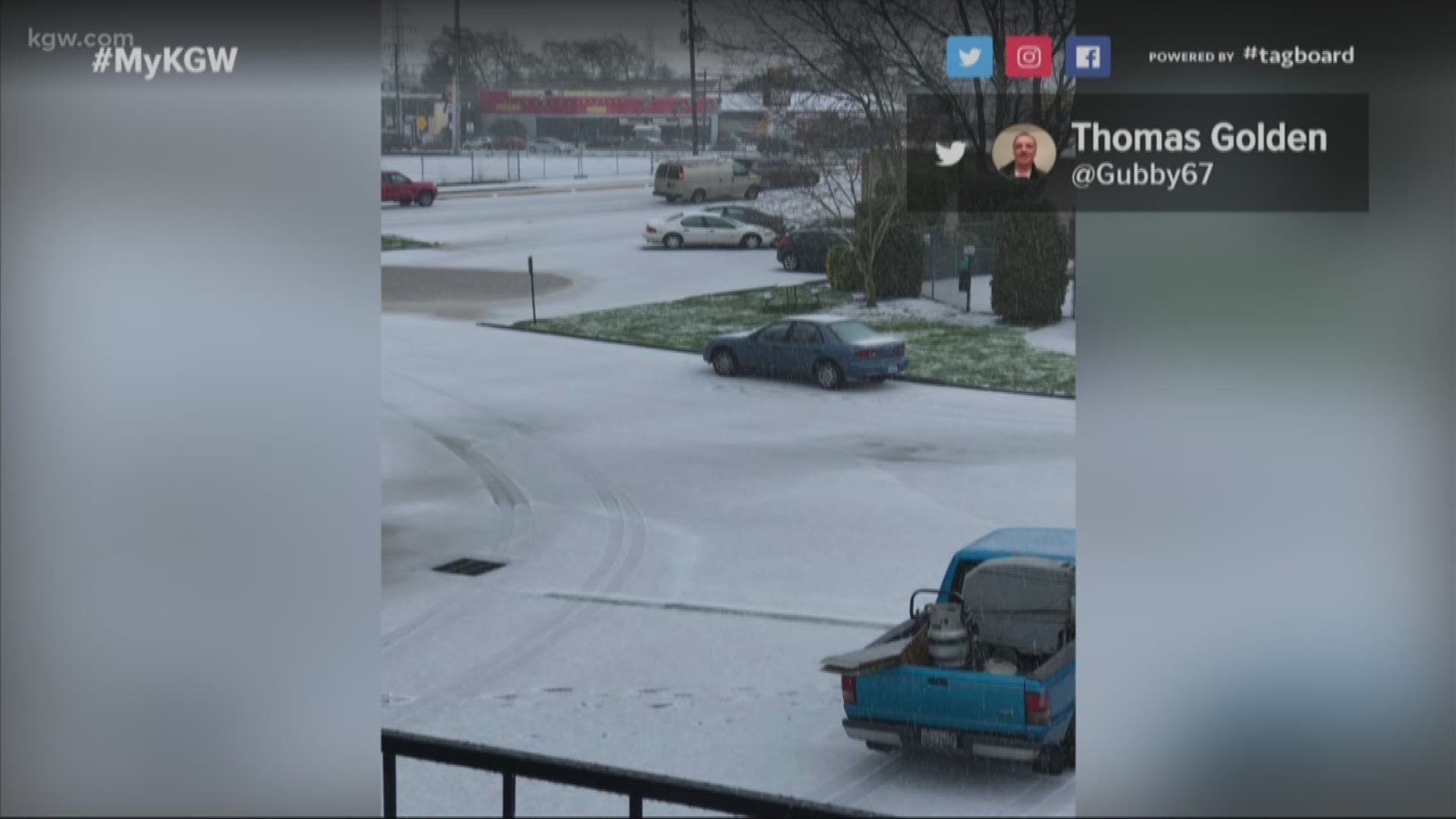 Afternoon hail storm hits metro area