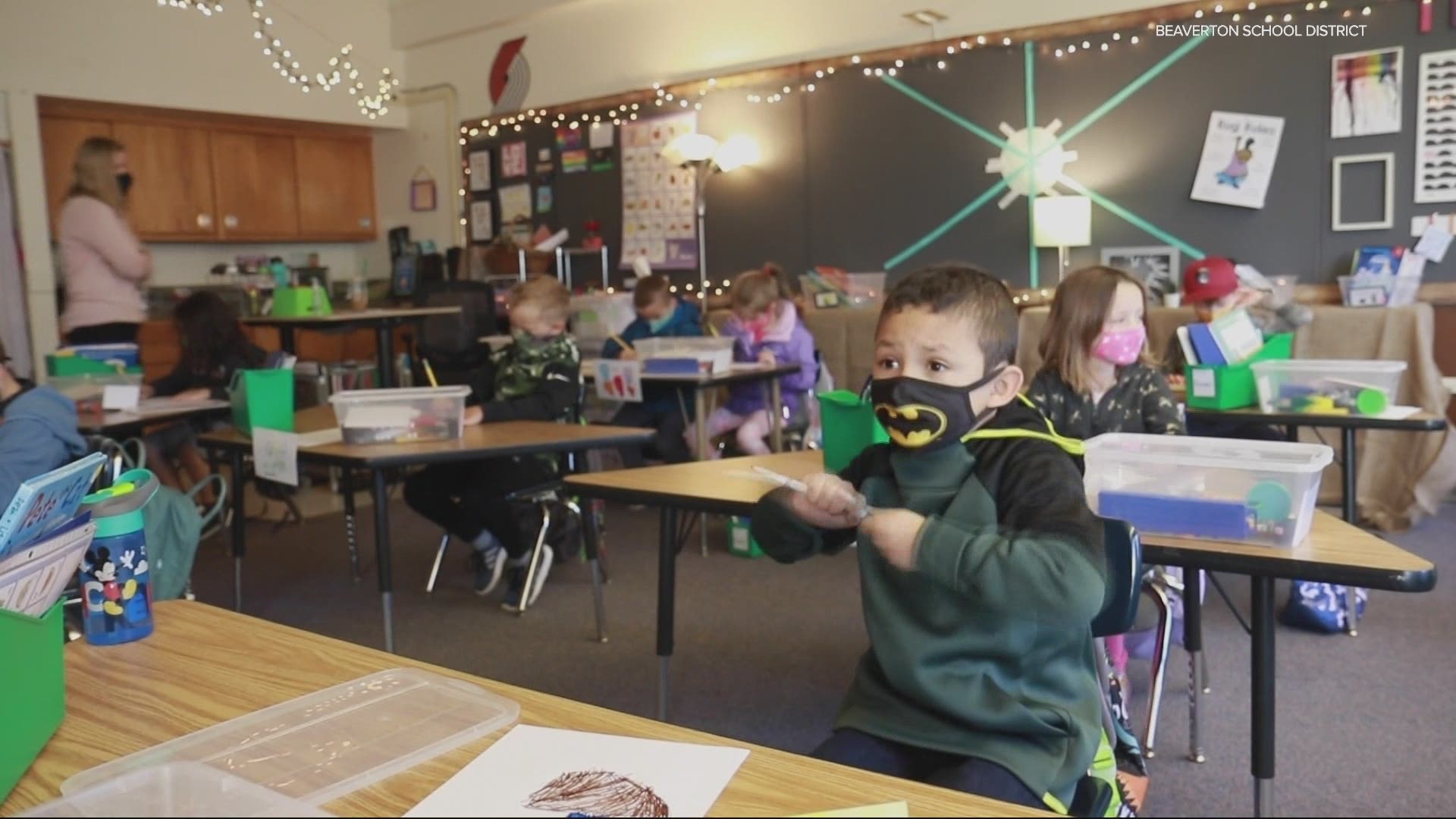 Here's a look at how Beaverton teachers felt about returning to limited in-person schooling.