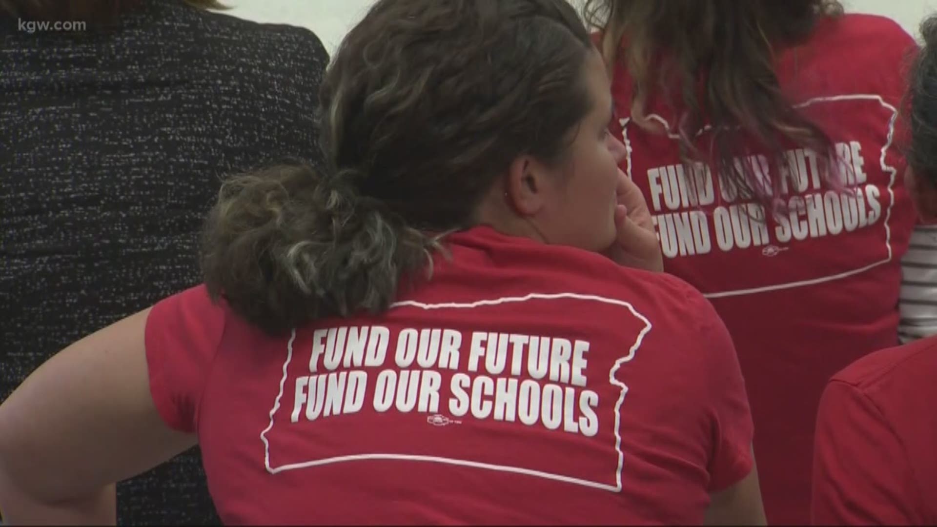 The Oregon Senate is expected to approve a $2 billion tax on some businesses to give schools extra money.