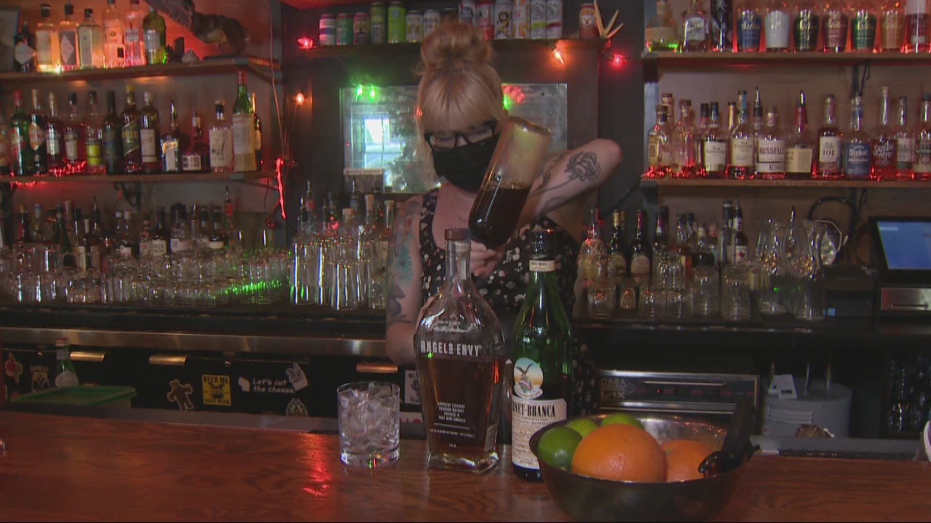Bartenders create their own cocktails, have the drinks placed on the menu at Cliff's PDX and collect a portion of the proceeds