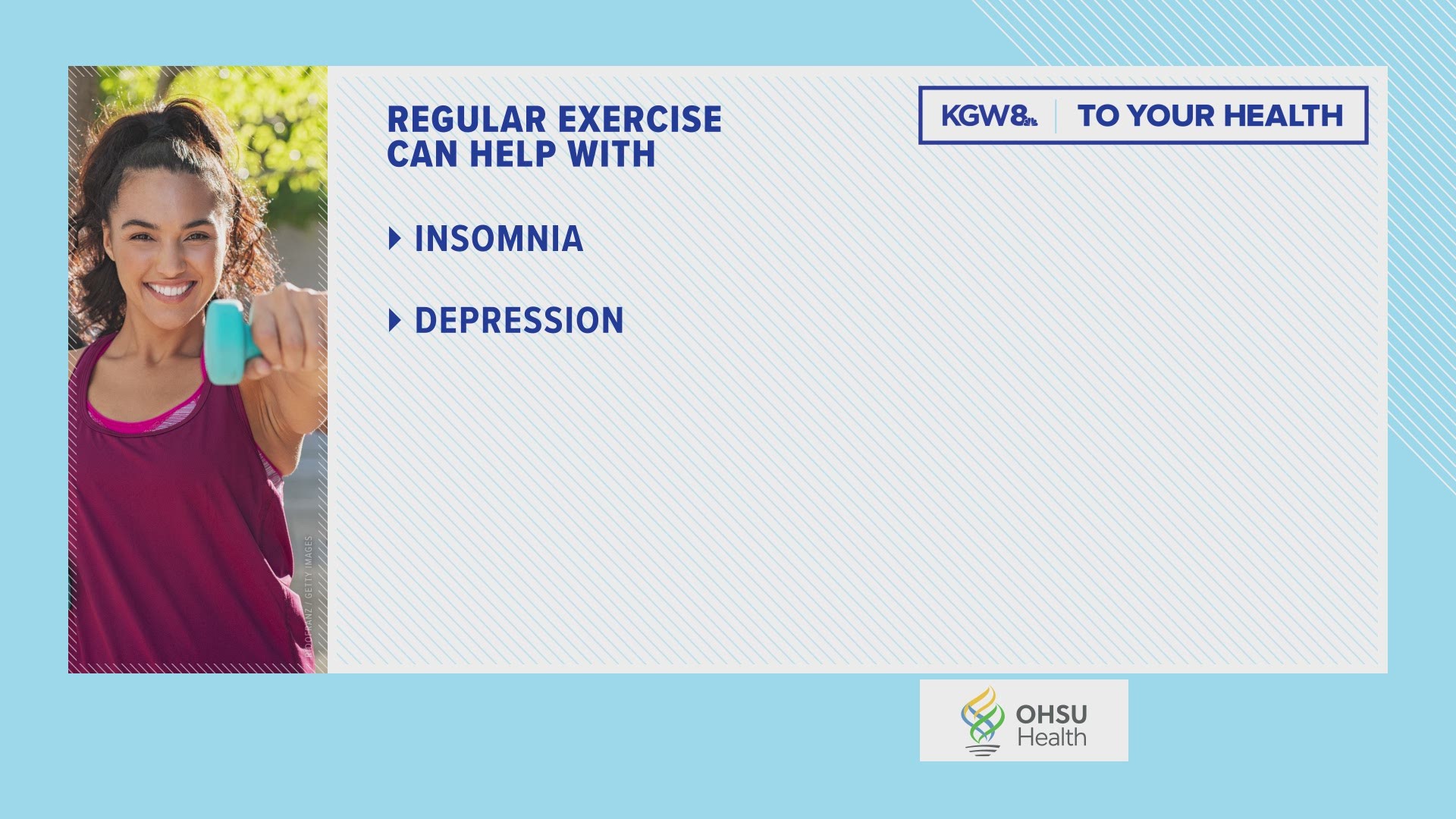 From OHSU Health, here are some ways regular exercise can help improve your life.