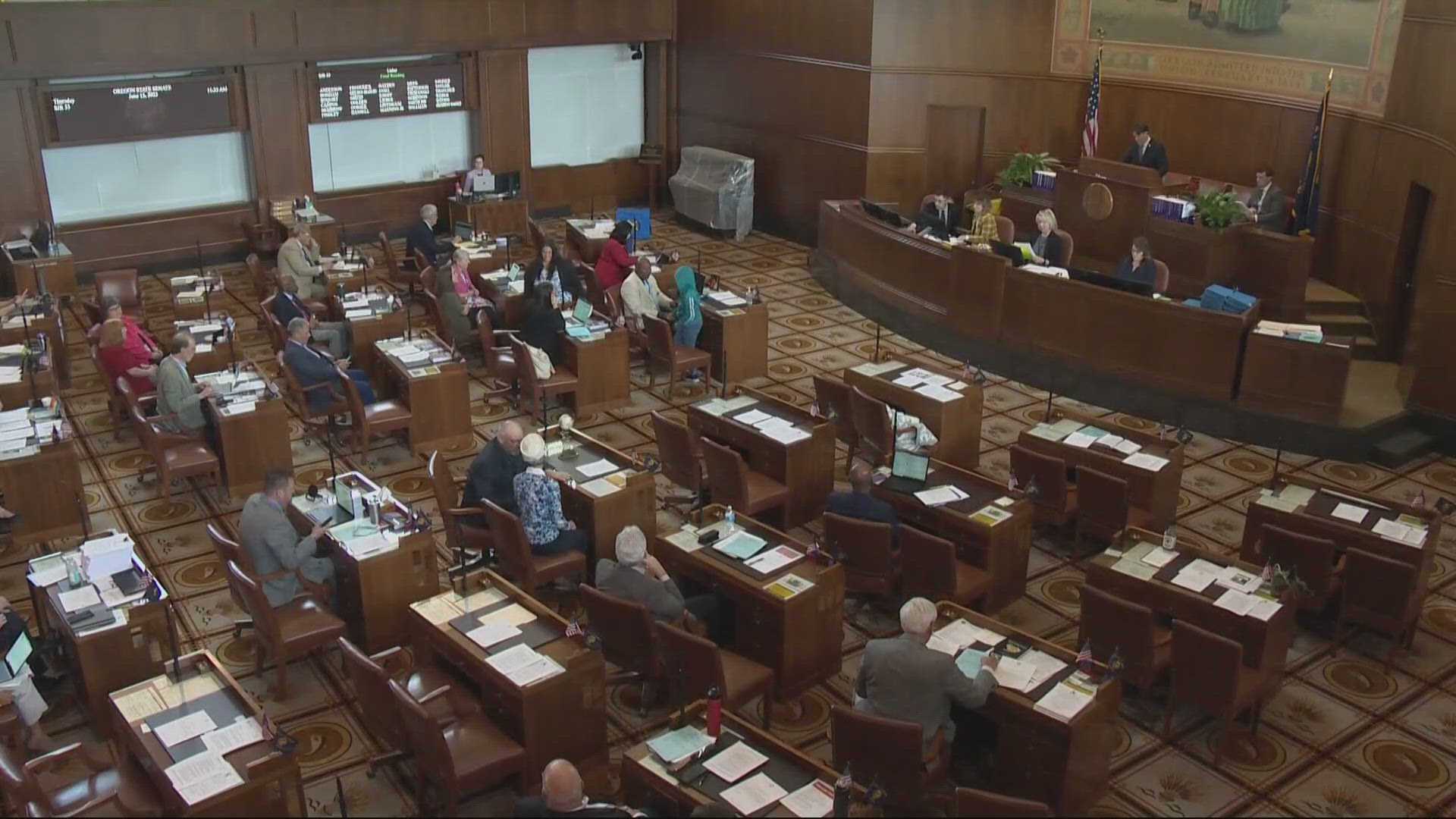 Senate Bill 599 prohibits housing discrimination based on immigration status. It now heads to Gov. Tina Kotek’s desk for her signature.