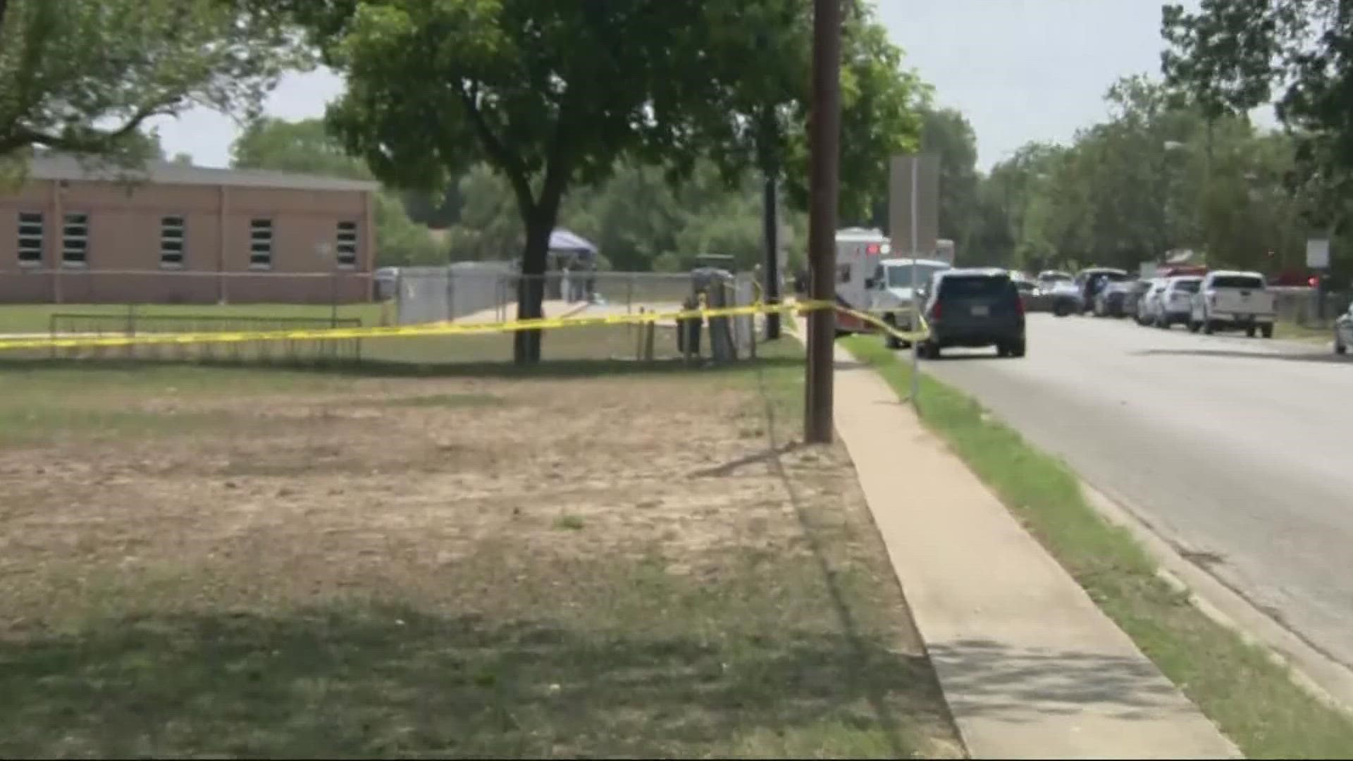 A teacher and 14 students are dead after an active shooter situation was reported at a Uvalde, Texas elementary school Tuesday, Texas Governor Greg Abbott said.