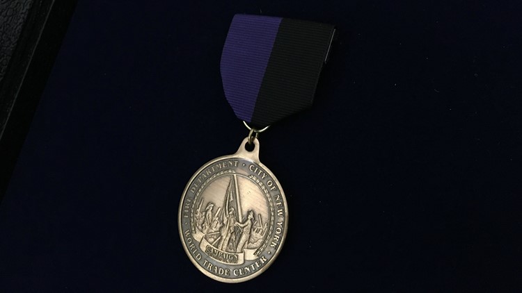 Retired 9/11 paramedic receives medal 16 years later | kgw.com