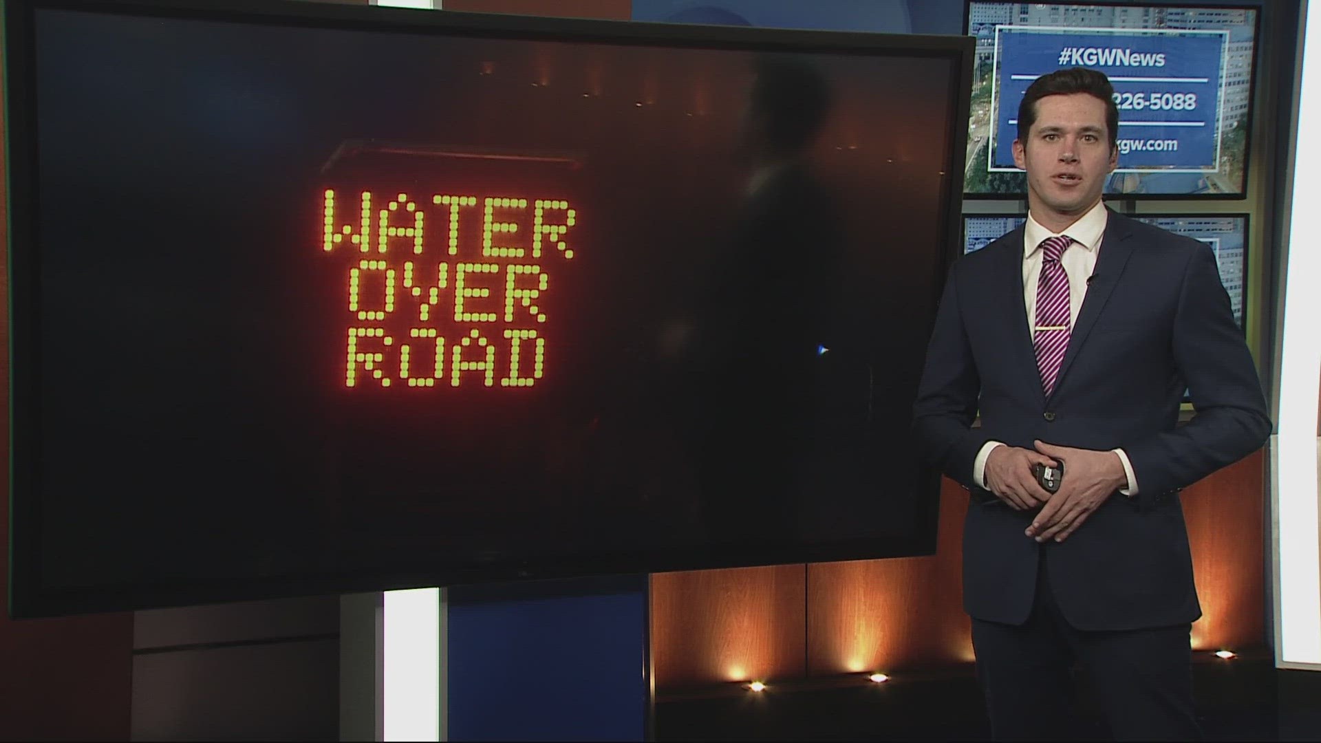 Parts of Rock Creek Boulevard, Susbauer and Fern Hill Roads are closed due to flooding threat. Glencoe Road just North of Downtown Hillsboro is also closed due to ri