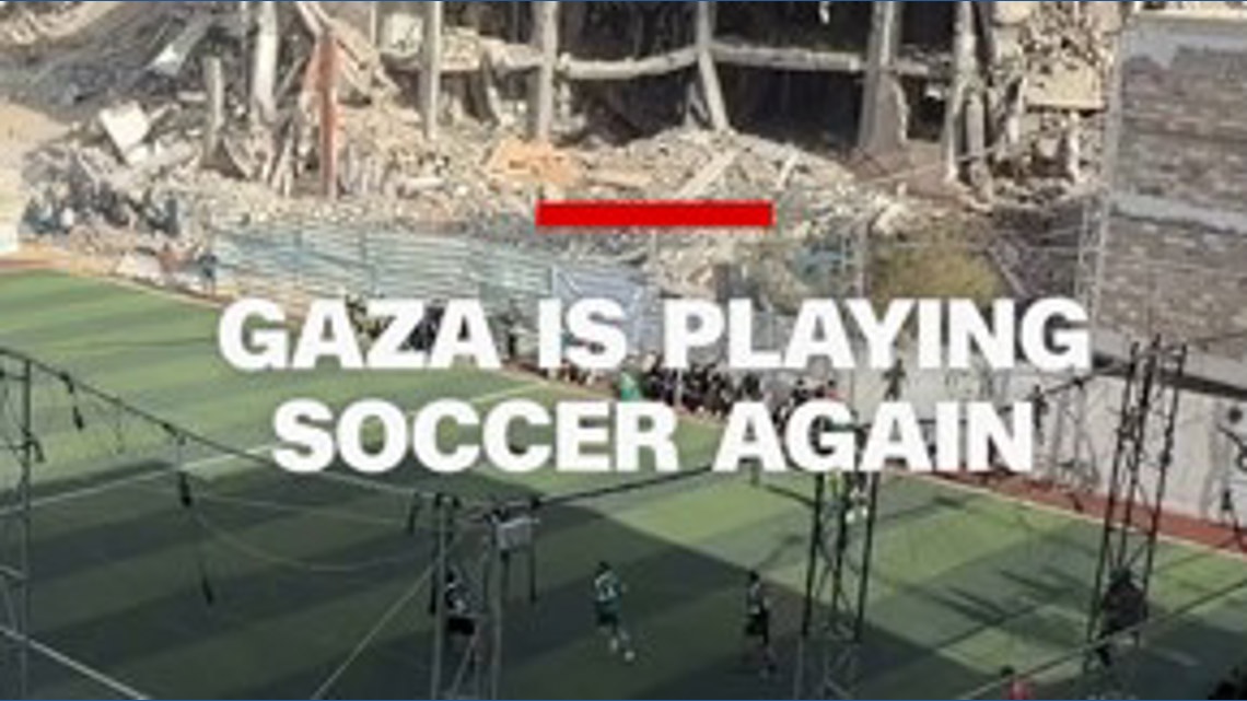 Gaza Rugby Playing soccer in Gaza for first time since the war began | kgw.com
