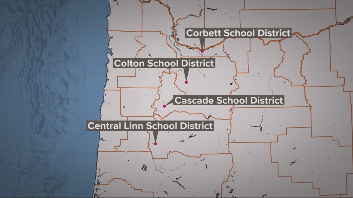 Oregon school districts receive email bomb threats
