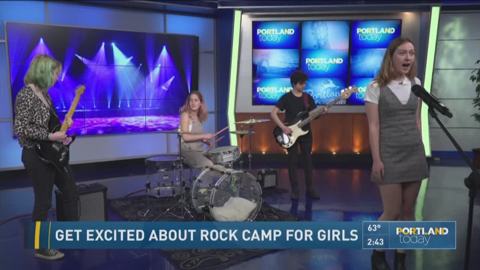 Get excited about rock camp for girls