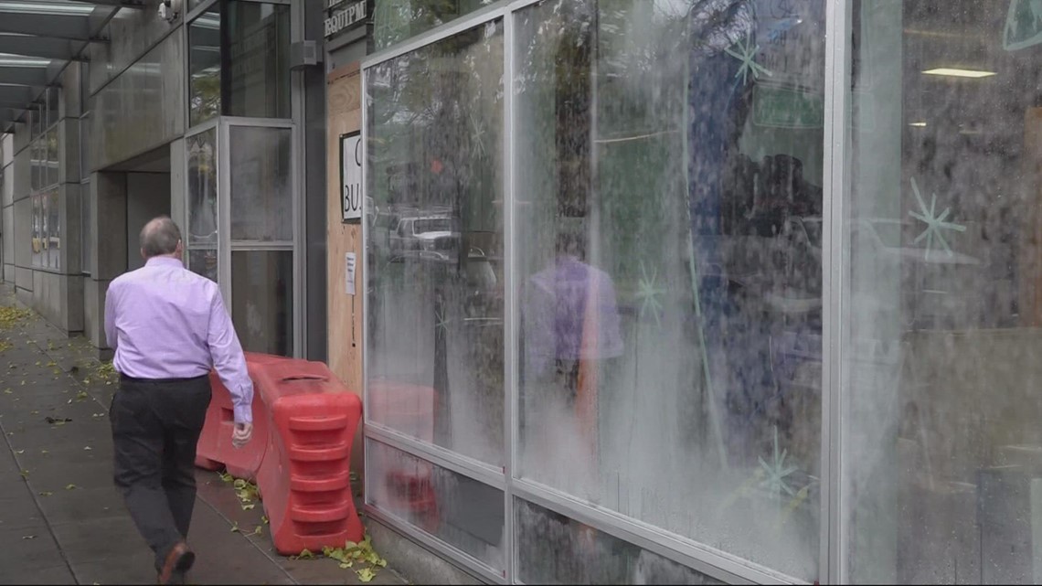 Thieves steal ATM from Irvington gas station, another plows through front of REI store