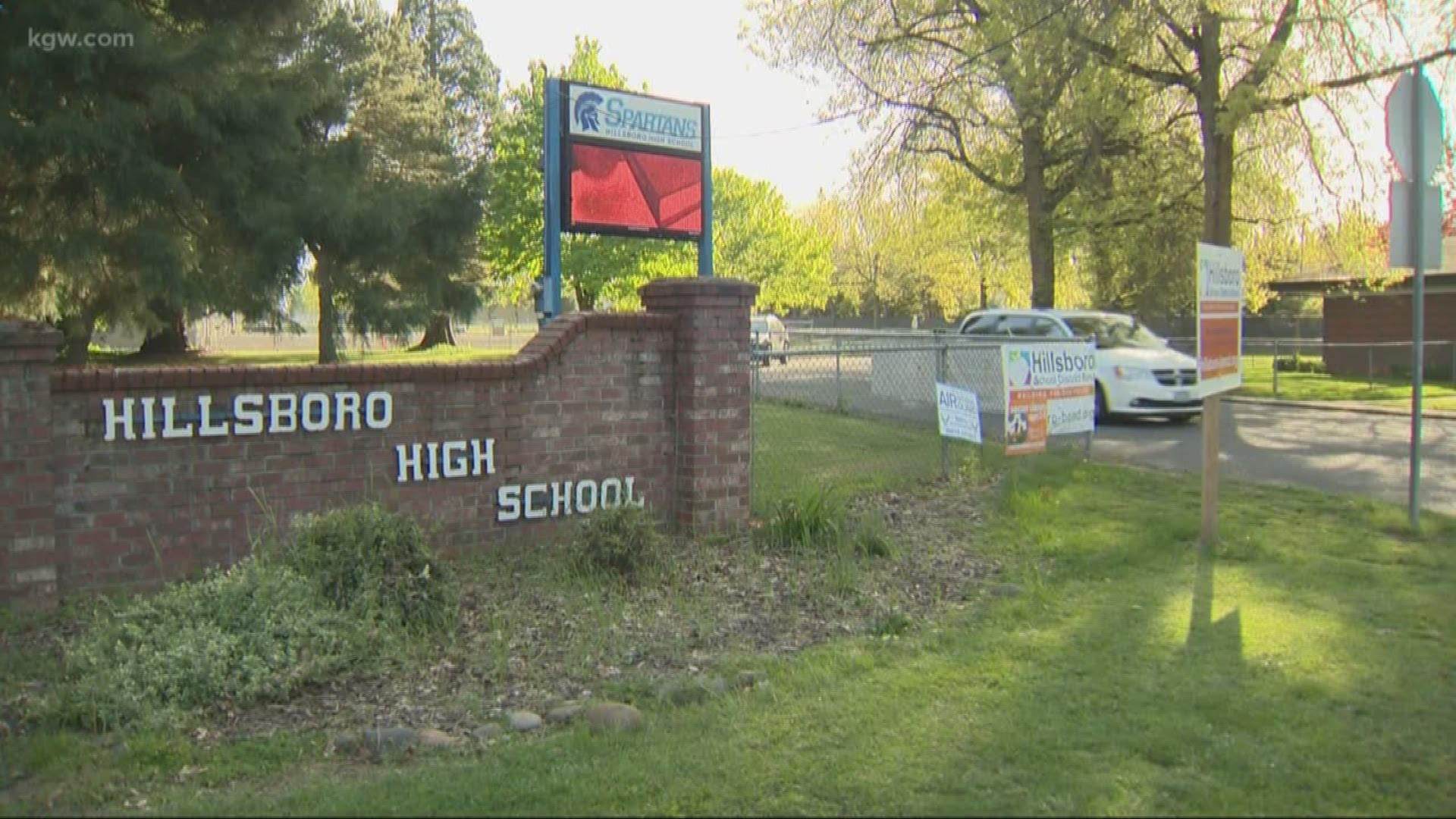 Five Hillsboro High School students were taken to the hospital after they appeared to be under the influence of intoxicants, according to the school’s principal.