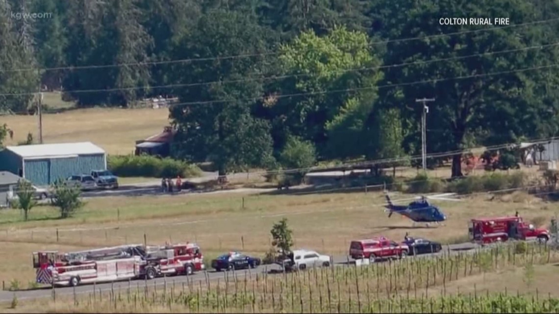 Deadly twovehicle crash west of Colton