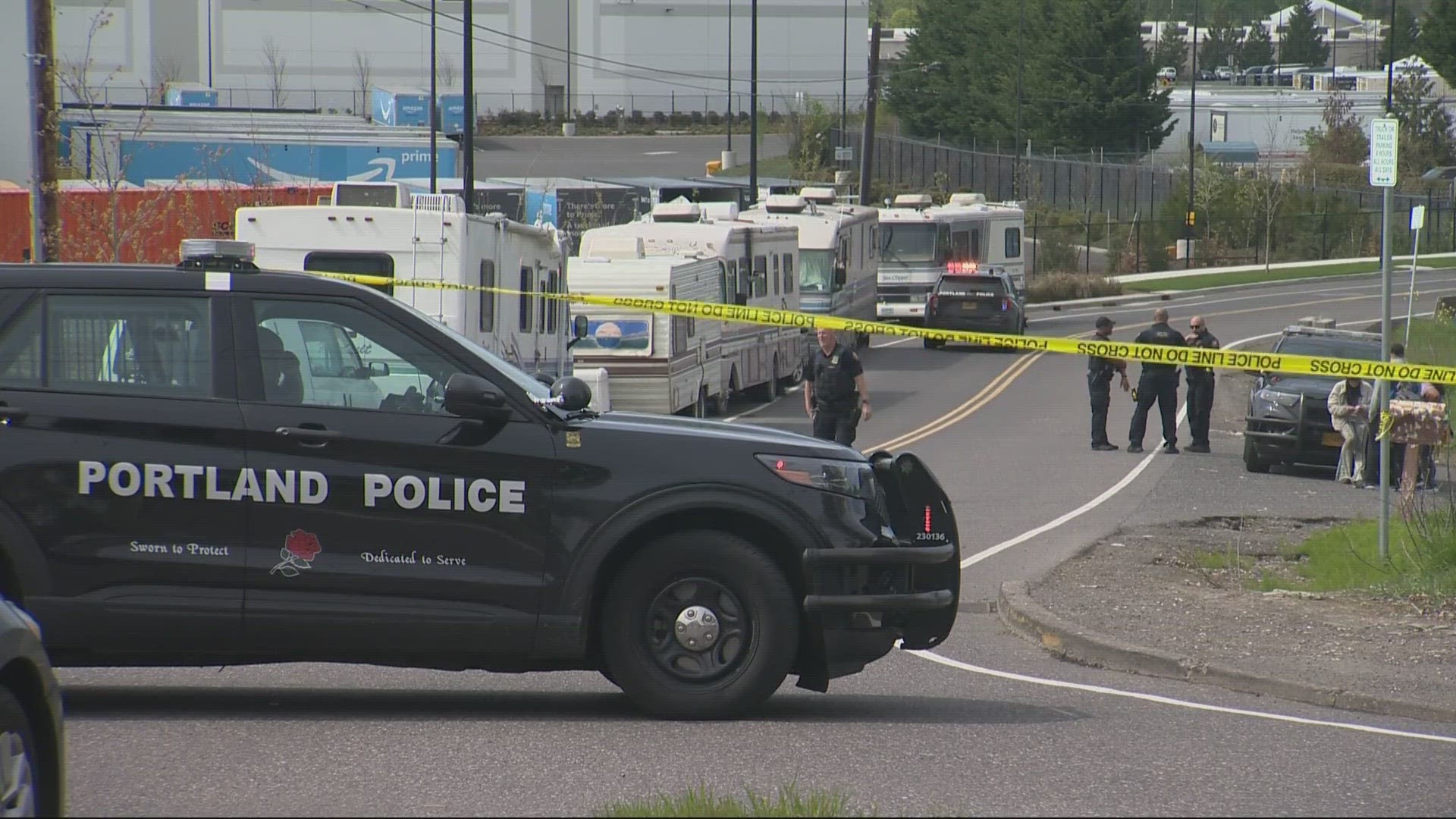 Portland police are investigating a fatal shooting near North Martin Luther King Jr. Boulevard and Gertz Road. No arrests have been made.