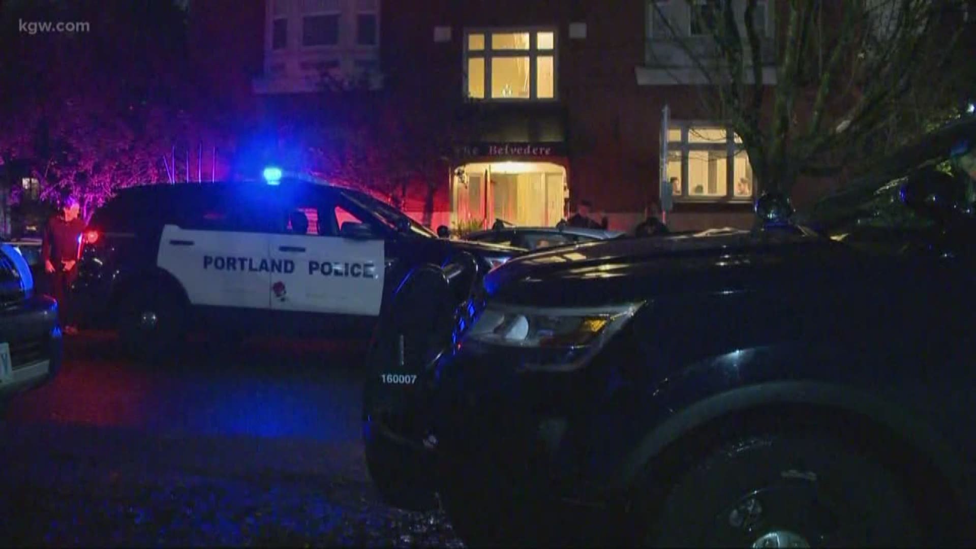 A man was shot in the 300 block of Northwest 20th Avenue near the Belvedere Apartments Wednesday night, police said.