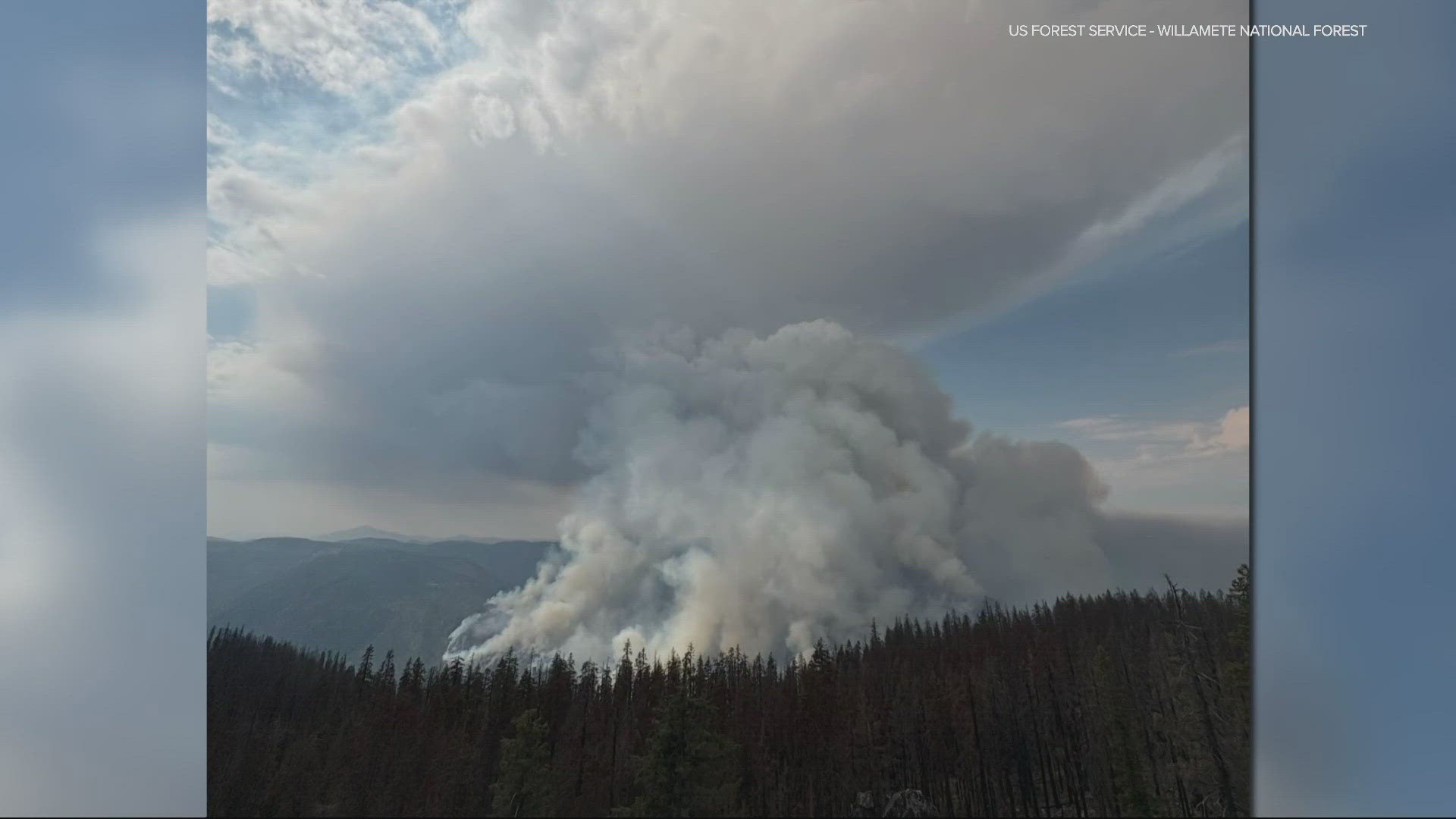 Foley Ridge Fire Oregon Central Oregon's Emigrant Fire forces closures in Wilamette National ...
