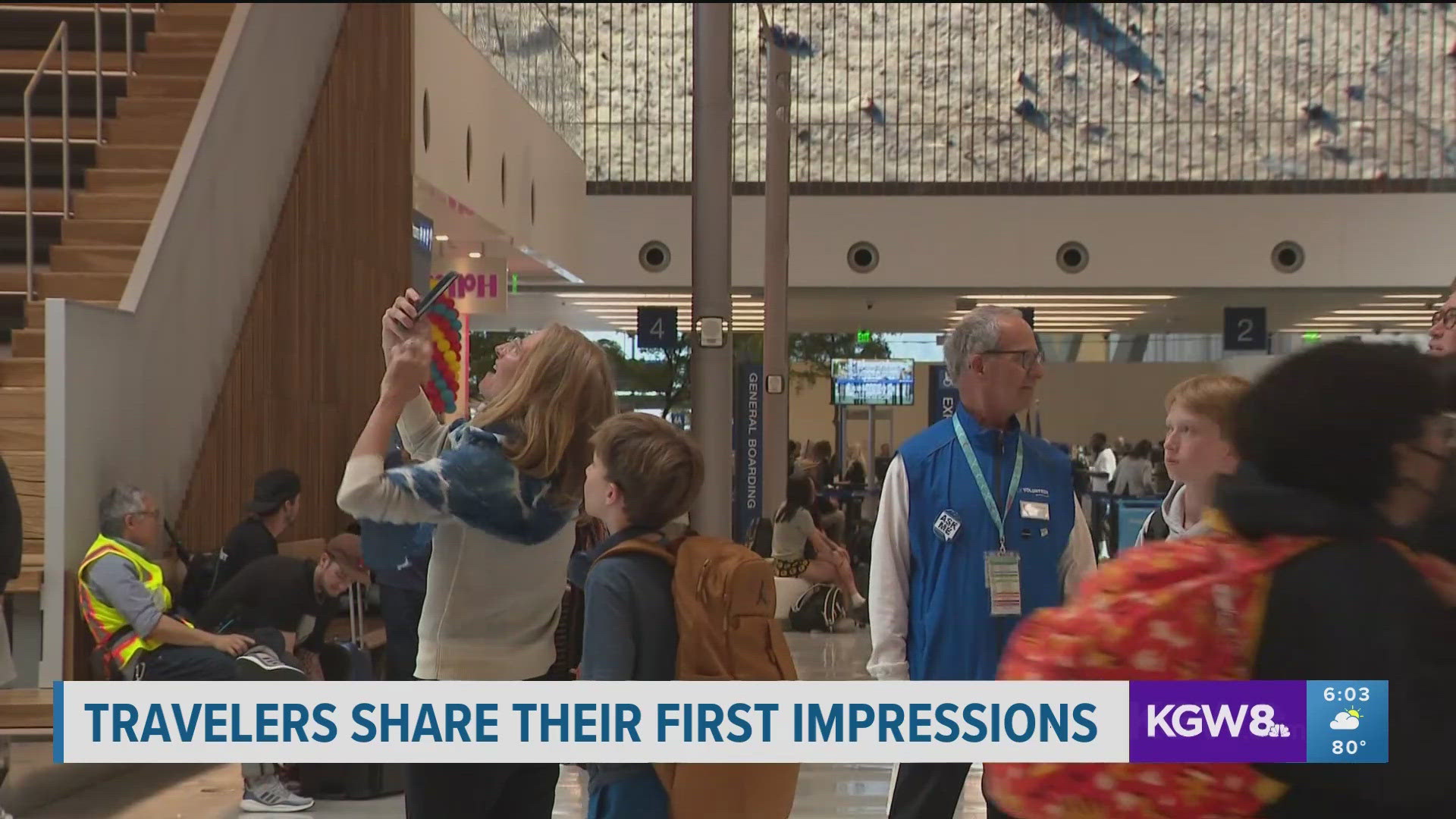 Pilots, passengers and staff say the refurbished airport is easier to travel through and uniquely Oregonian.