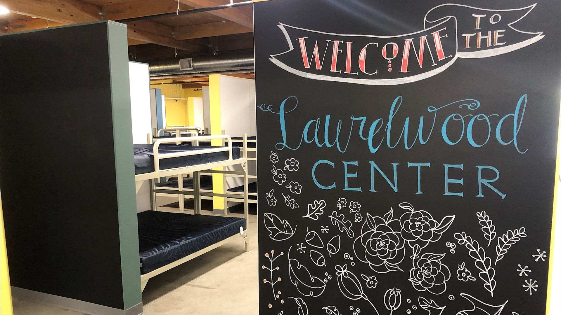 See inside Portland, Oregon homeless shelter Laurelwood Center