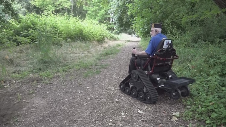All-terrain trackchairs put hiking back in reach for users with mobility challenges