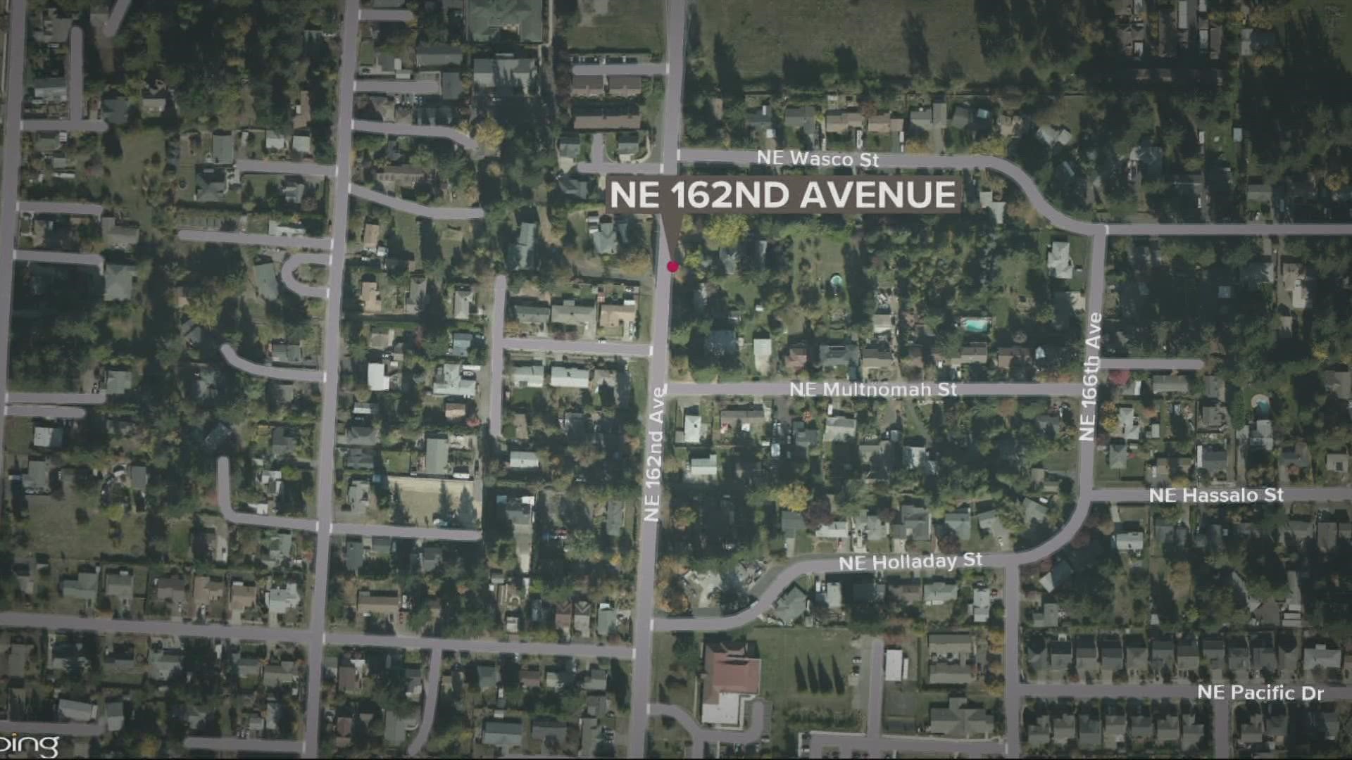 The shooting happened shortly after 10 p.m. in the area of Northeast 162nd Avenue and Wasco Street in Portland.