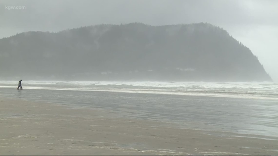 Stormy weather on the Oregon Coast