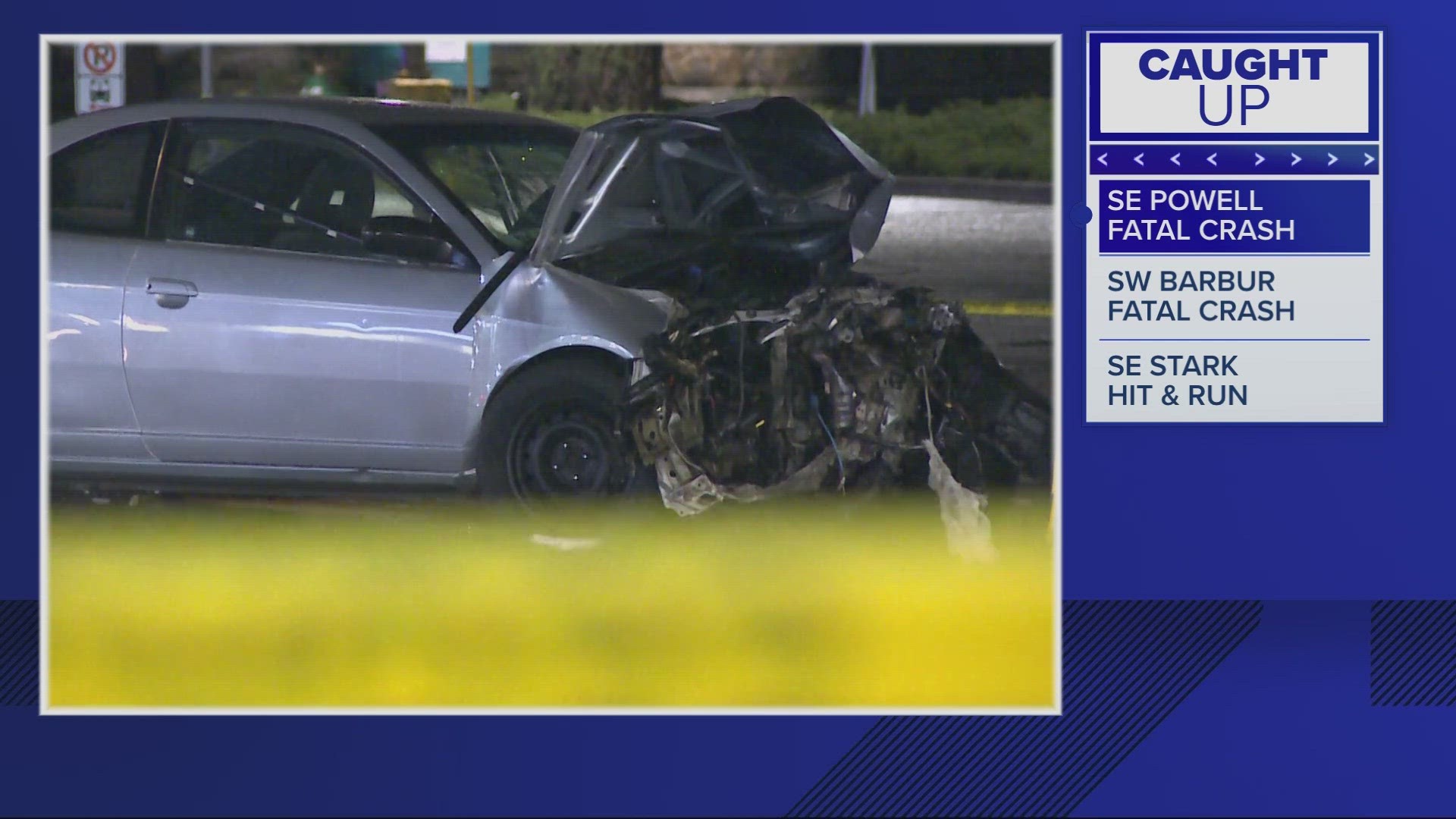 This is the third fatal crash in the City of Portland on Christmas Day, according to the Portland Police Bureau.