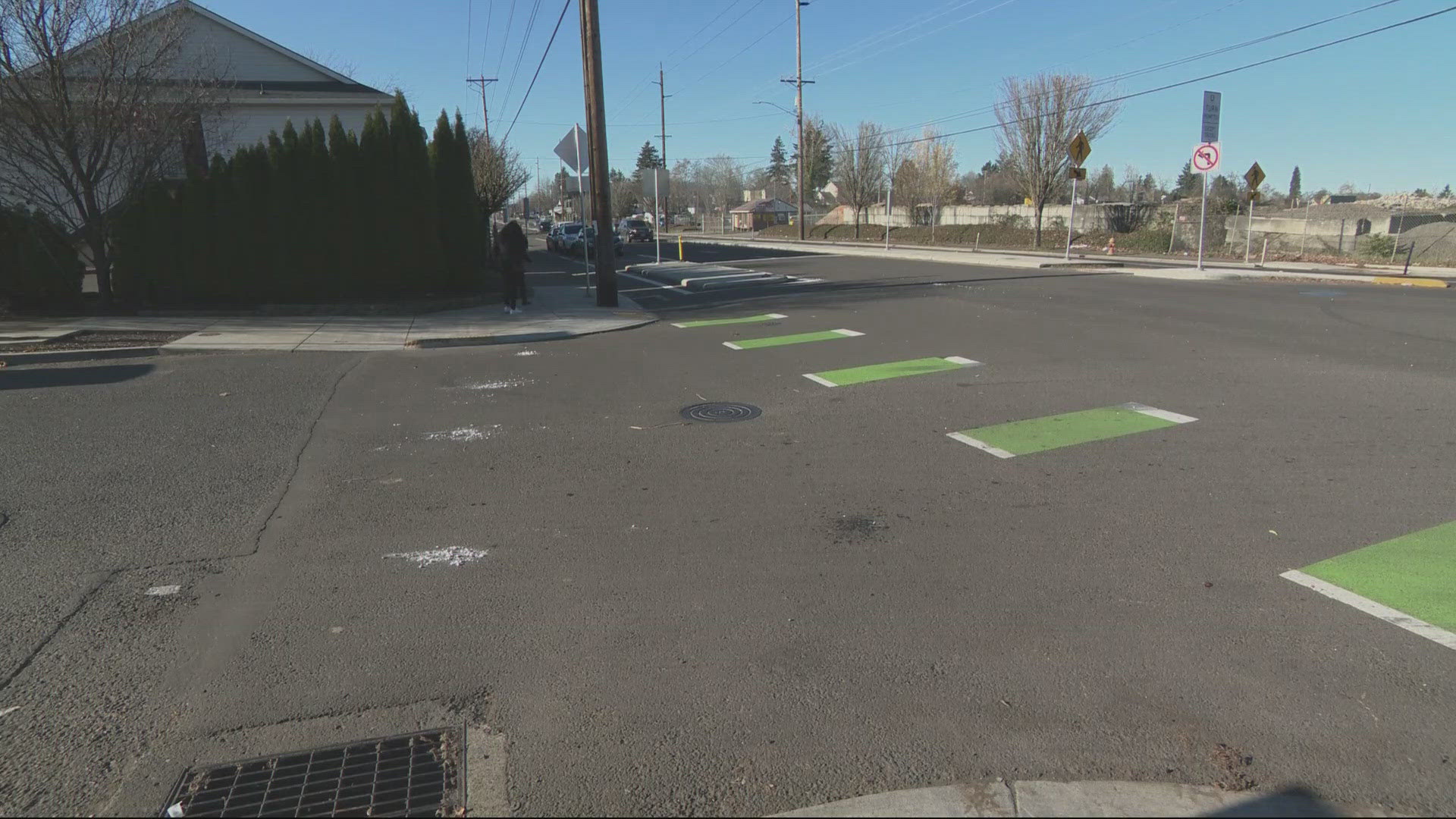 The most recent traffic death took place in Southeast Portland. The intersection received safety improvements, but some business owners say they've made it worse.