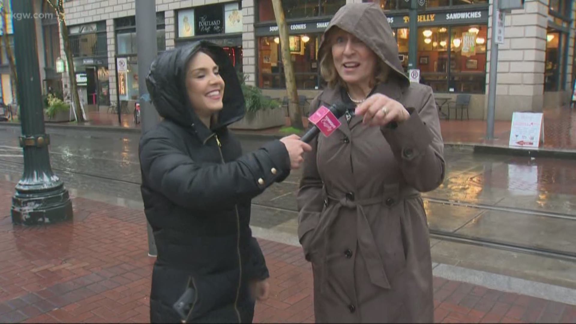 Our Adulting Challenge for this week is to give out one compliment a day. So Cassidy Quinn went to downtown Portland to compliment some strangers.