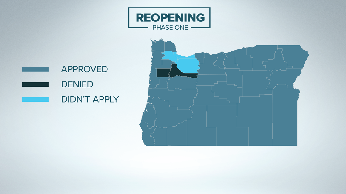 What Counties Are Reopened In Oregon Kgw Com