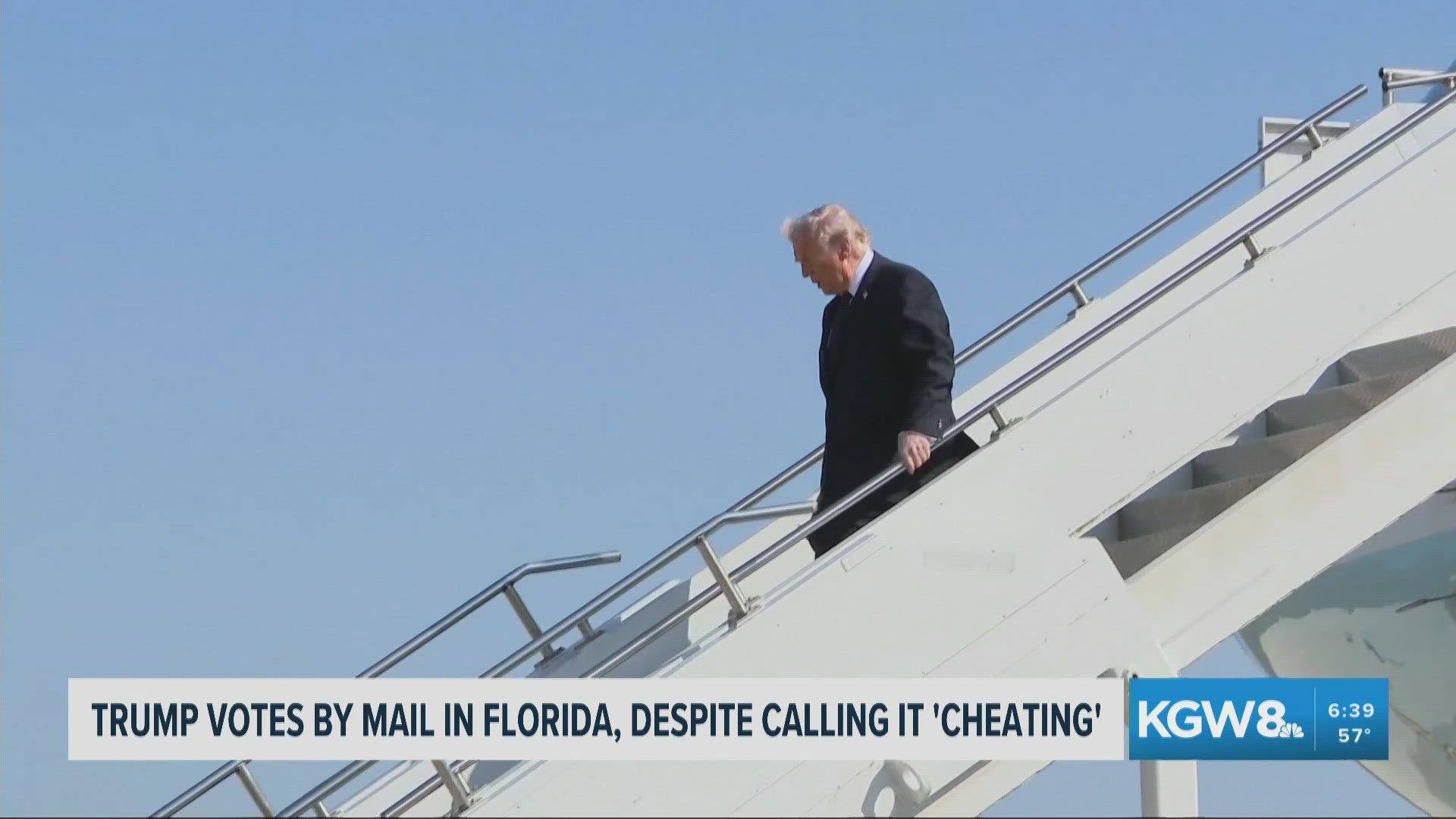 Trump seeks to end voting by mail as he votes by mail in Florida ...