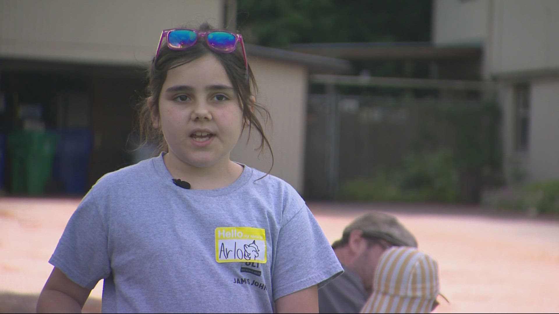 Neighbors came together to paint the largest street mural in North Portland.