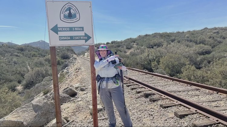 Cancer survivor prepares for Pacific Crest Trail trek