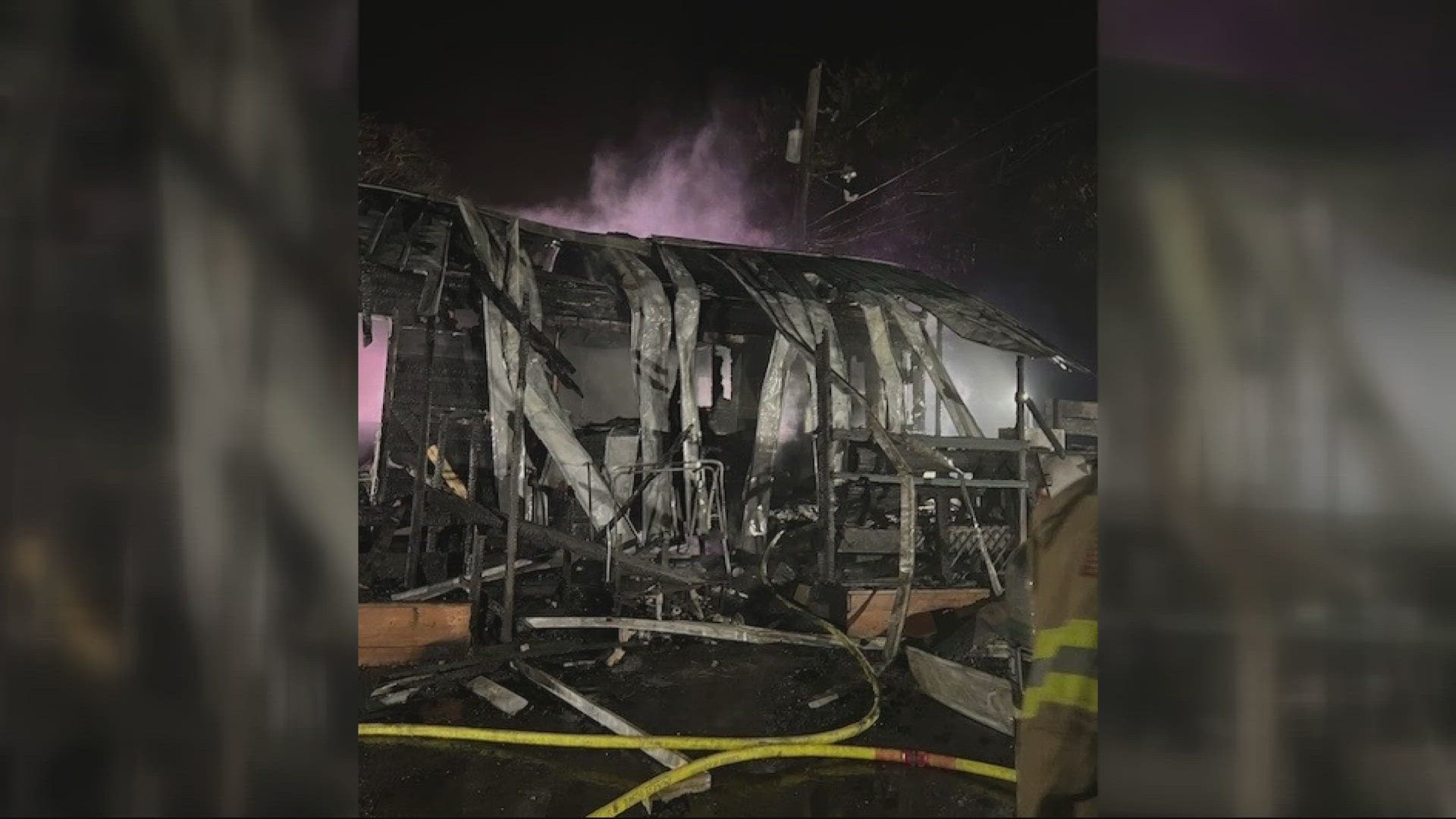 A fire that broke out Sunday evening destroyed the office at the Sea Ranch RV Park in Cannon Beach. Fire officials haven't yet said what caused the fire.