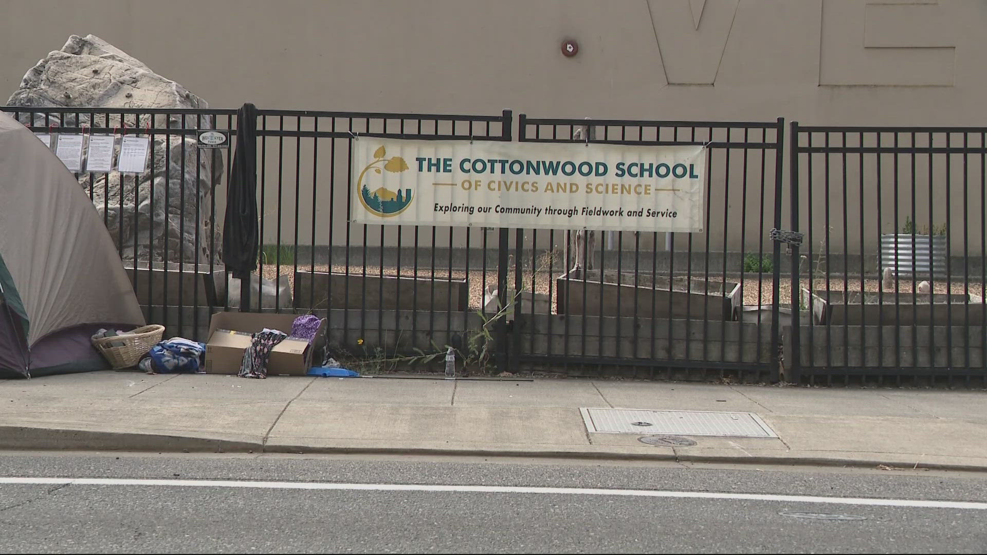 The Cottonwood School was forced to relocate as their enrollment rate dropped and safety became a big concern.