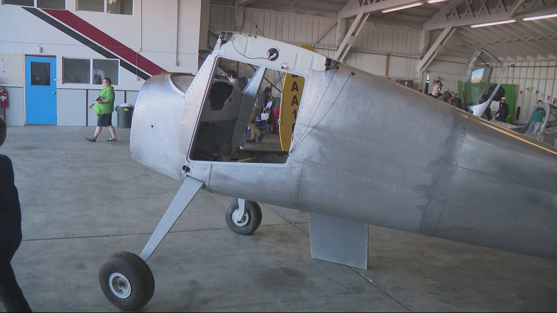 People got to get an up-close look at Oregon's second biggest airport.