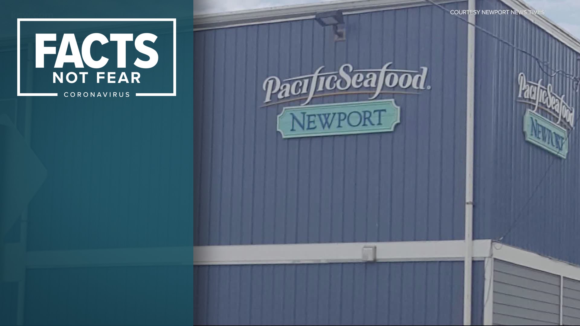 New COVID-19 test results on Sunday revealed that an outbreak at Pacific Seafood's plant in Newport has grown to 124 cases.