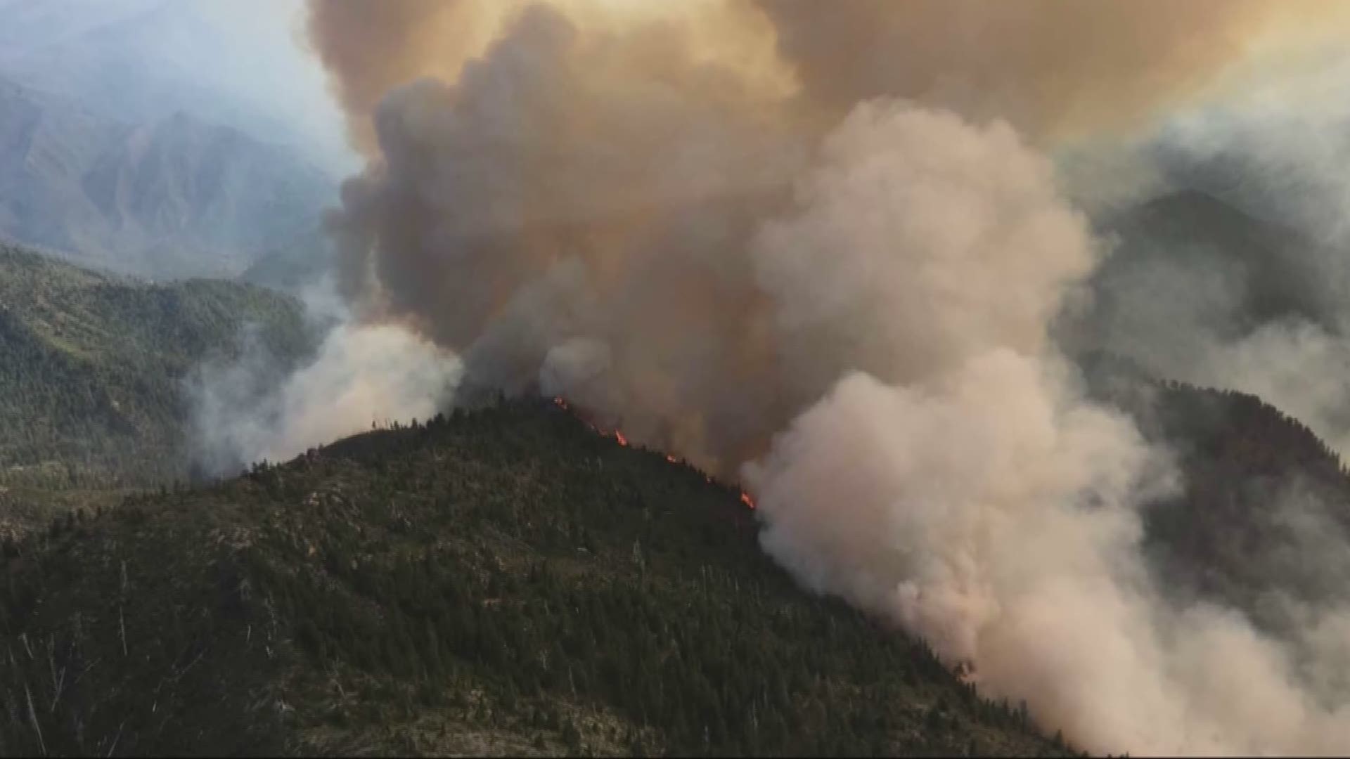 Brookings under level one evacuation alert due to wildfire