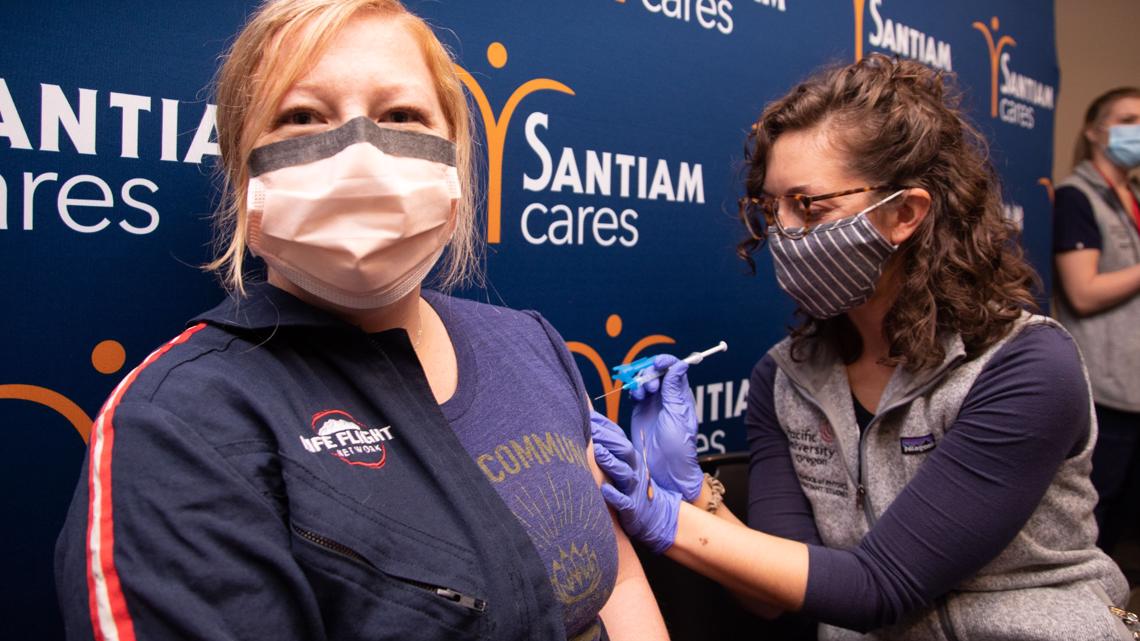 Santiam Hospital administers COVID-vaccine - Vimarsana News