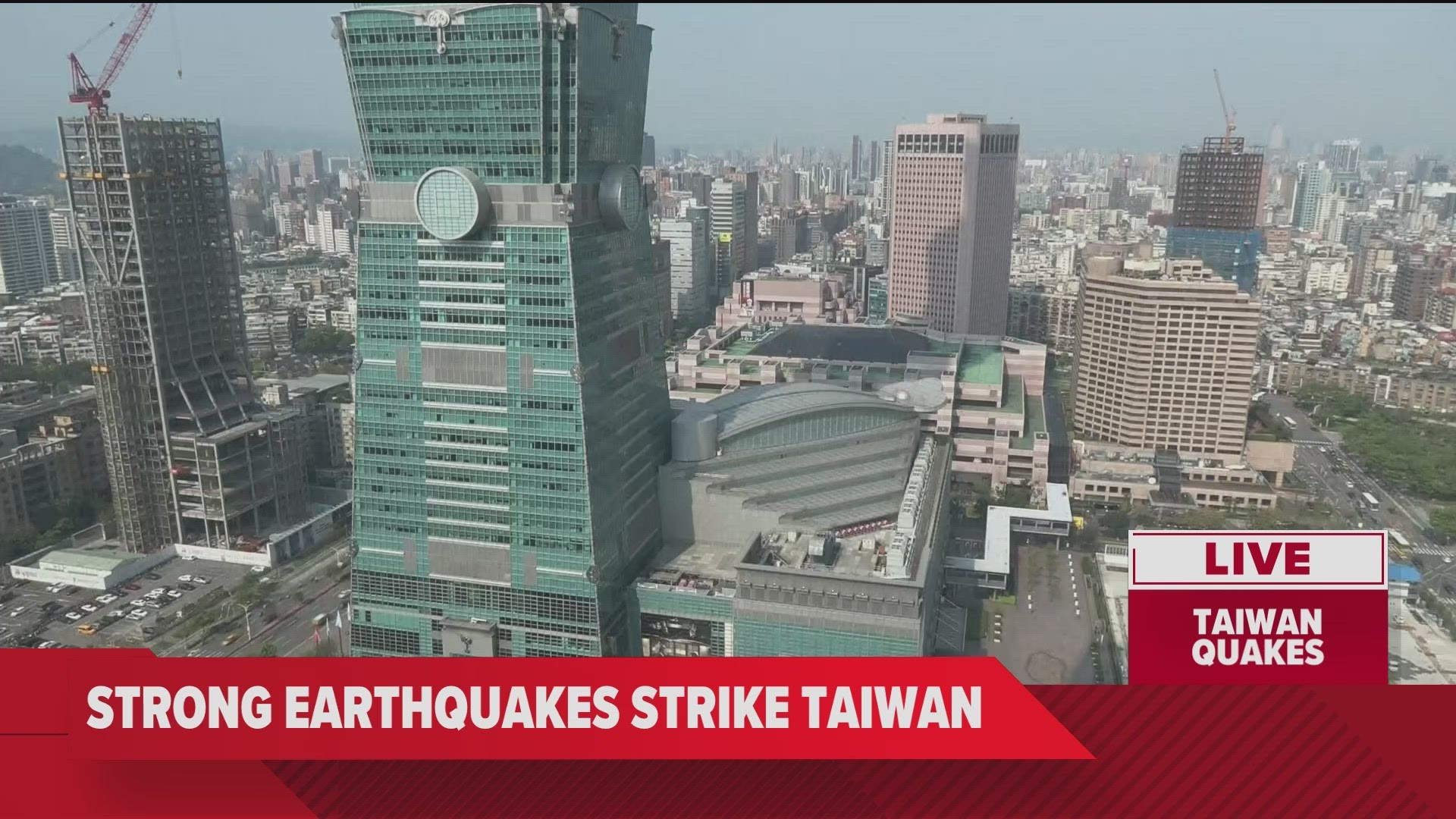 A 7.5 earthquake rocked Taiwan Tuesday. There is no tsunami danger for Oregon, Washington, California, British Columbia or Alaska, the National Weather Service said.