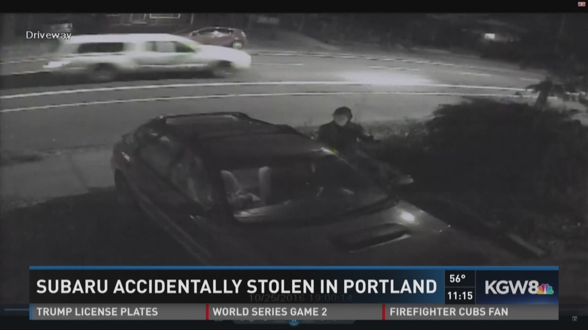 Subaru accidentally stolen in Portland